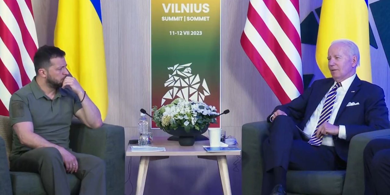 Zelenski, ABD Başkanı Biden ile görüştü
