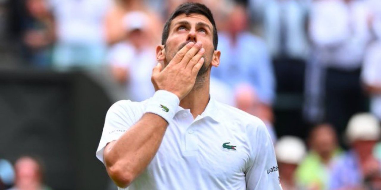 Wimbledon'da ilk finalist Novak Djokovic