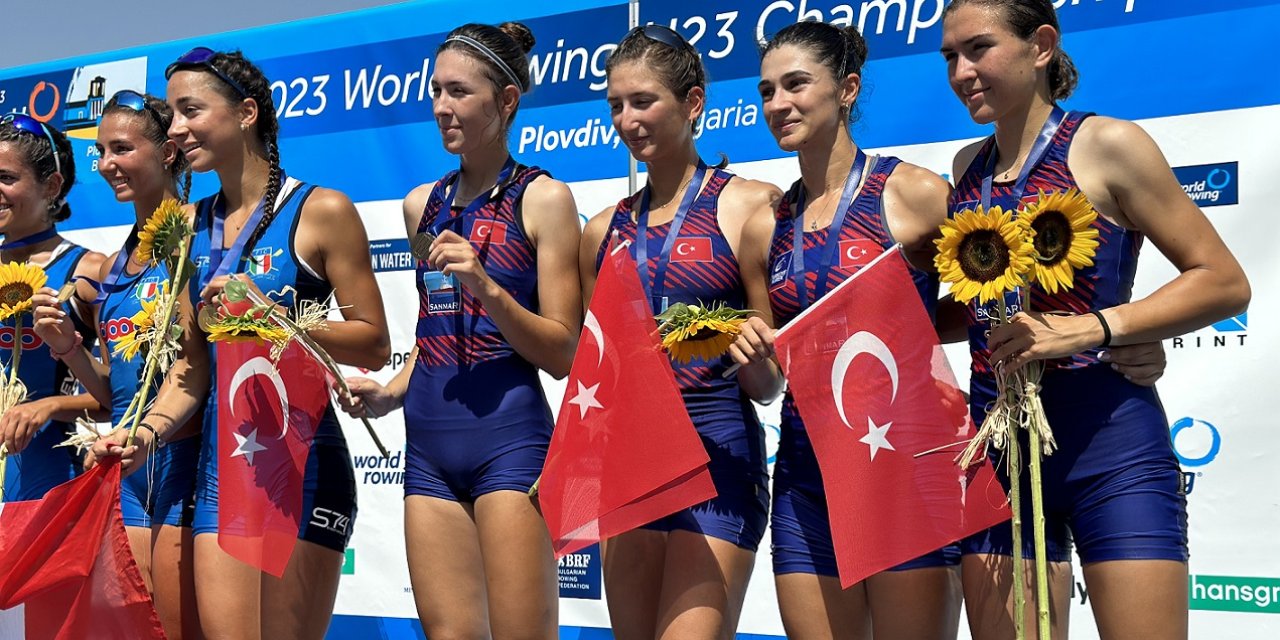 Türkiye kadınlarda altın, gümüş ve bronz madalyaları kazandı
