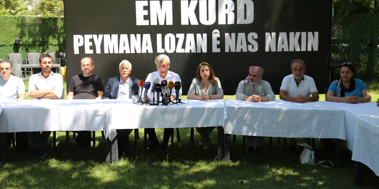 Kürt partilerinden Lozan’ın 100. yılında ‘yeni anayasa’ çağrısı