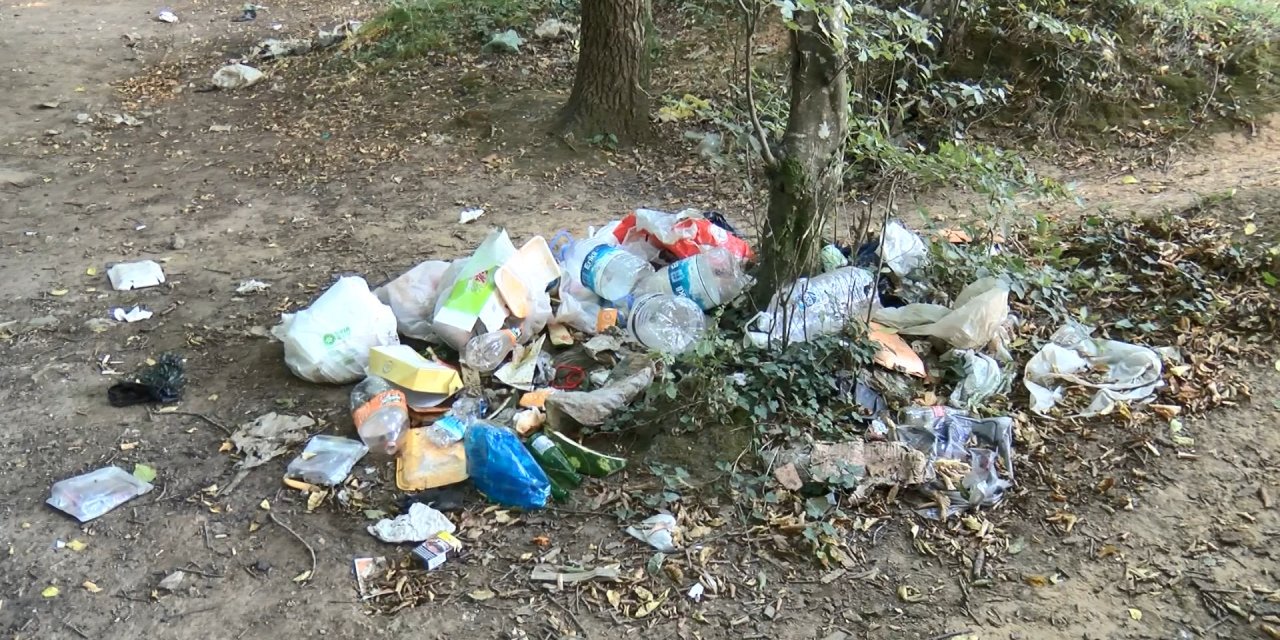 Belgrad Ormanı'nda 3 günde 18 ton çöp toplandı