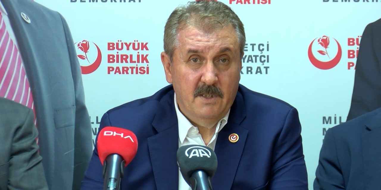 Destici'den seçim ortağı AKP'ye AB eleştirisi: AB giriş sürecini sonlandıracağını açıklamalılar