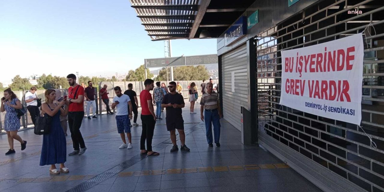 Metro grevinde Tunç Soyer belediyeyi savundu: Çok üzgünüm