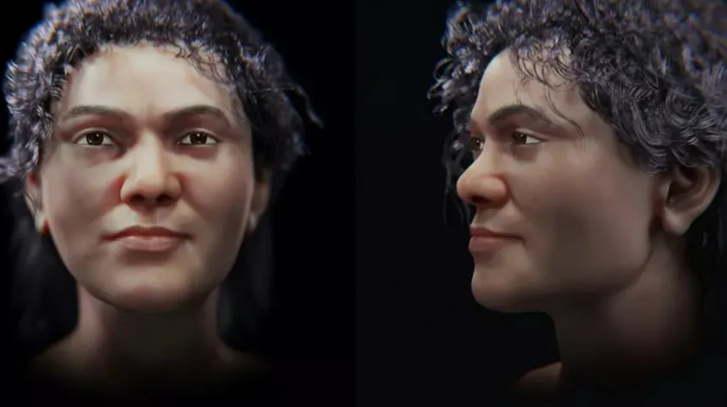45 bin yıl önce ölen kadının yüzü çizildi