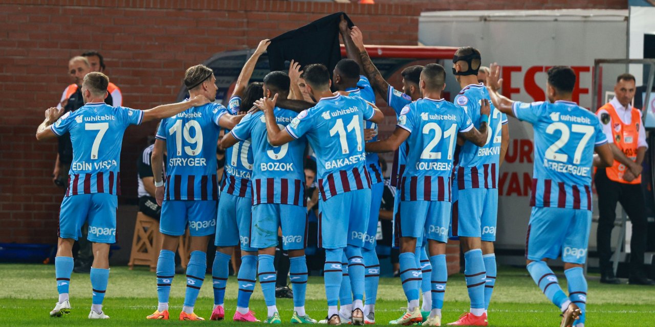 Trabzonspor sezonu 3 puanla açtı: Antalyaspor'u tek golle geçti