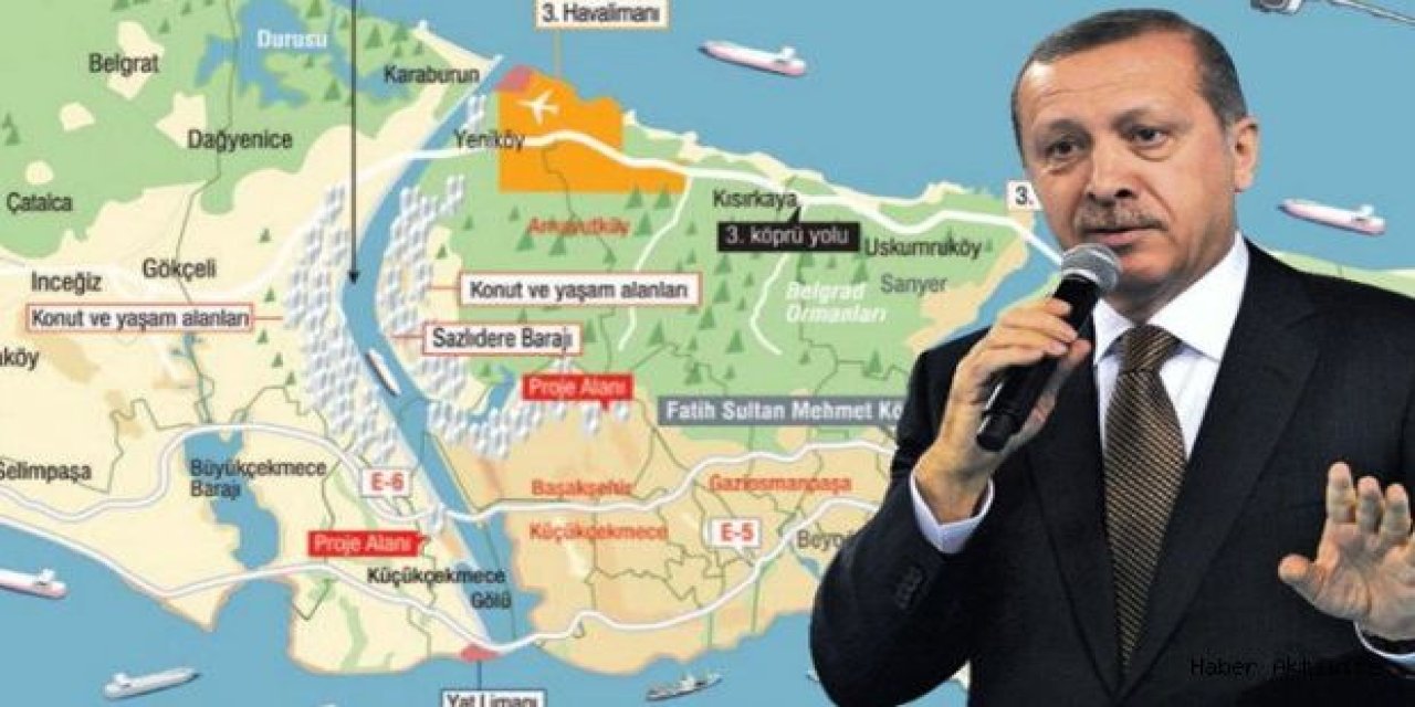 Cumhurbaşkanı Erdoğan'a göre Kanal İstanbul'un iki yakasına 500'er bin kişi yerleştirmek deprem tedbiri