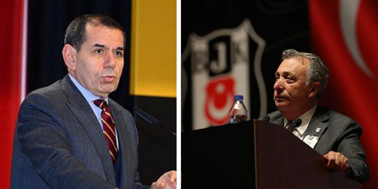 Galatasaray Başkanı Dursun Özbek ve Beşiktaş Başkanı Ahmet Nur Çebi, PFDK'ye sevk edildi