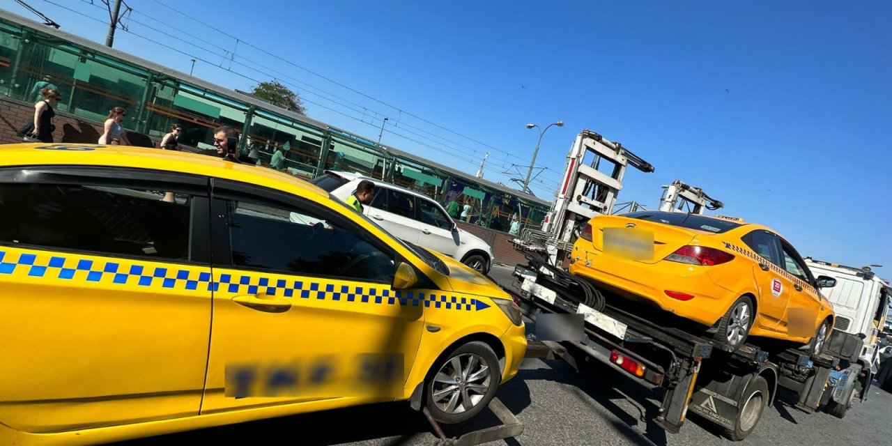 İstanbul'da yolcu seçen taksiciler 10 gün trafikten men edildi