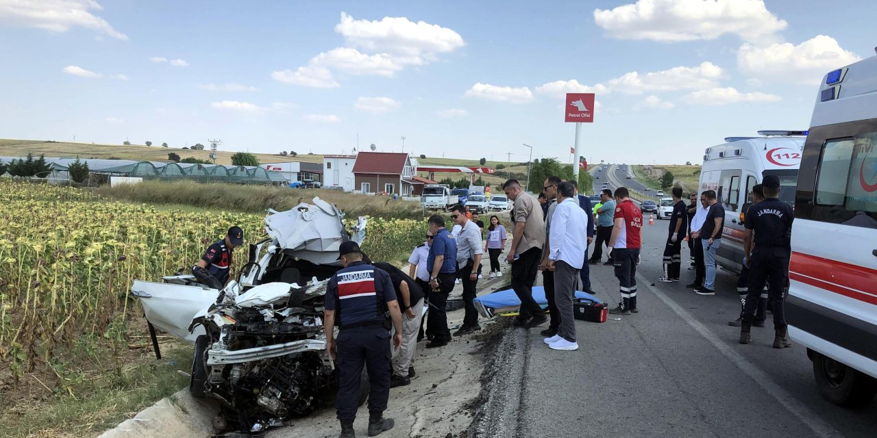 Edirne'deki kazada, polis memuru Melike de yaşamını yitirdi