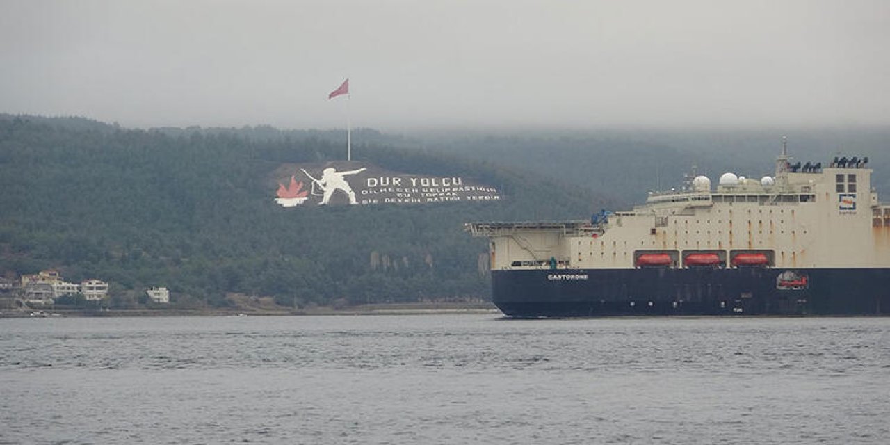 Çanakkale Boğazı’nda gemi trafiği askıya alındı