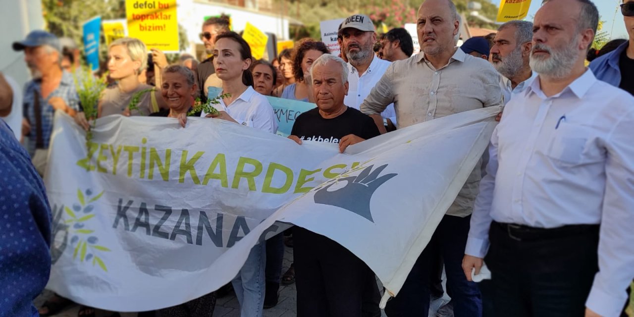 Dikmece'den Akbelen'e, destek: Yüzlerce insan Büyük Dikmece Buluşması için bir arada