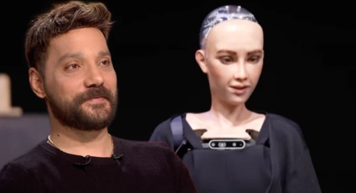 Oğuzhan Uğur ve Robot Sophia arasındaki atışma sosyal medyada gündem oldu