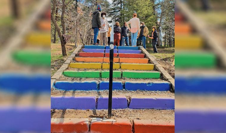 ODTÜ'lü öğrencilere "renkli merdiven" soruşturması