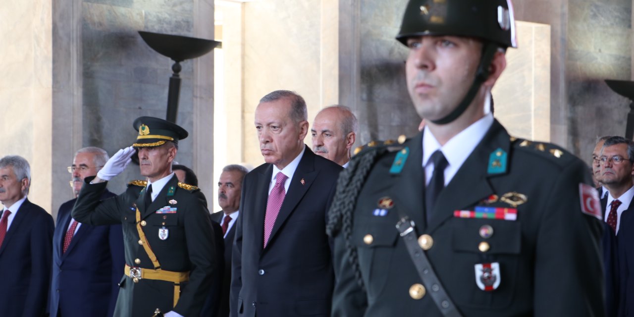 Anıtkabir'de '30 Ağustos' töreni: 'Türkiye Yüzyılı' vurgusu