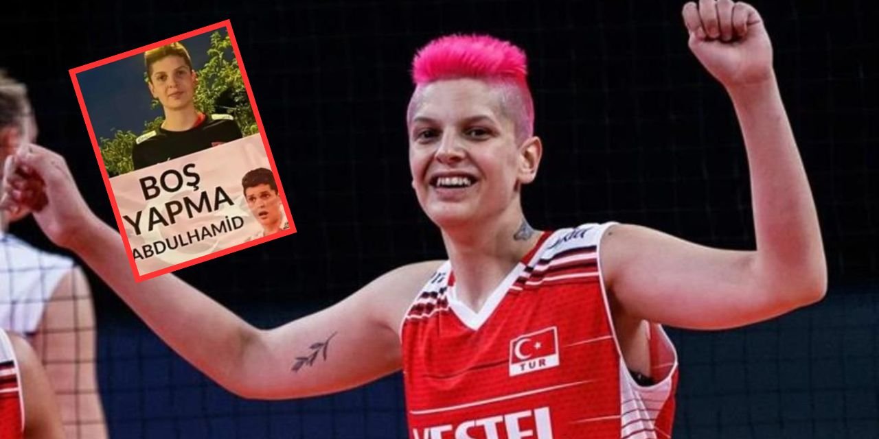 Ebrar Karakurt yine hedefte, pankartına AKP'lilerden ithamlar, tehditvari sözler...