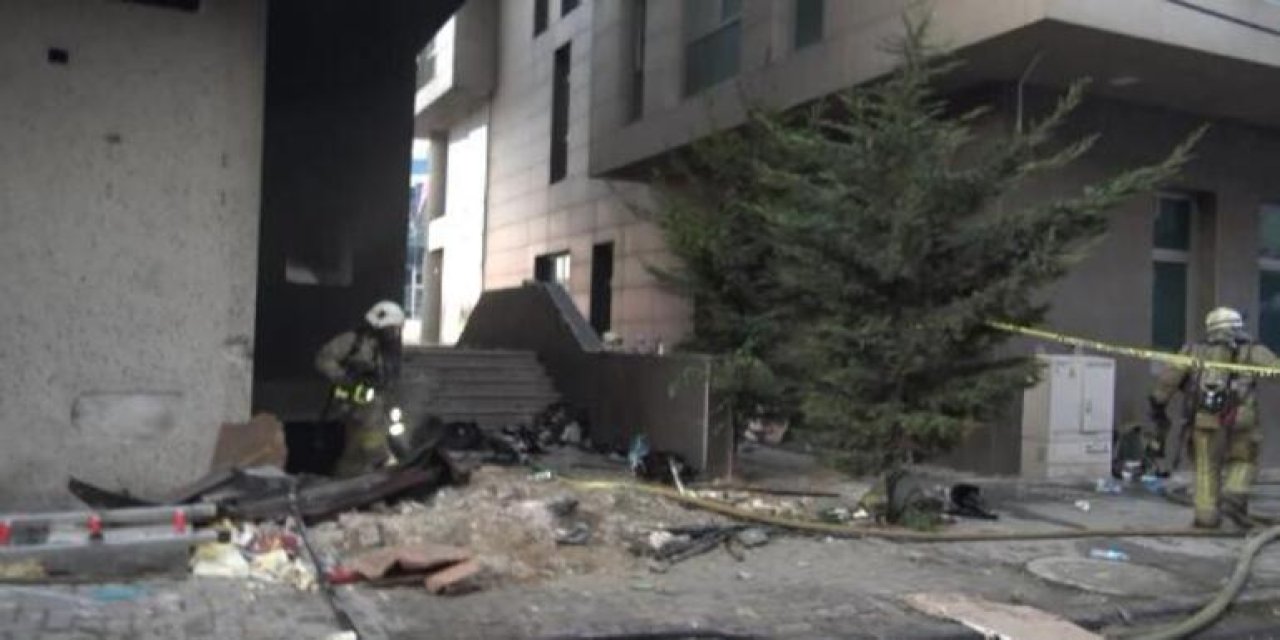 Avcılar'da boşaltılan binada yangın: 3 ölü