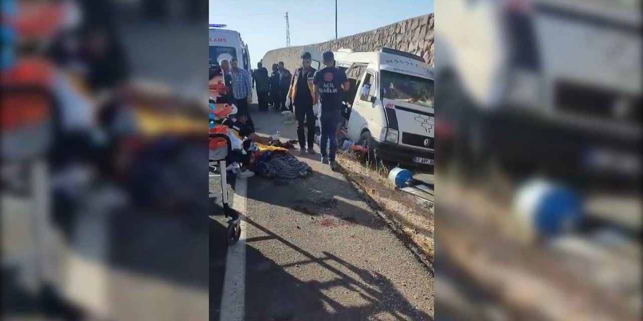 Suruç'ta tarım işçilerini taşıyan minibüs kaza yaptı: 3 ölü, 17 yaralı