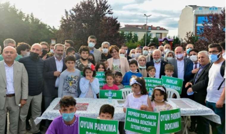 AKP'li belediyenin çocuk parkını ve deprem toplanma alanını akaryakıt istasyonuna dönüştürecek ihaleye iptal