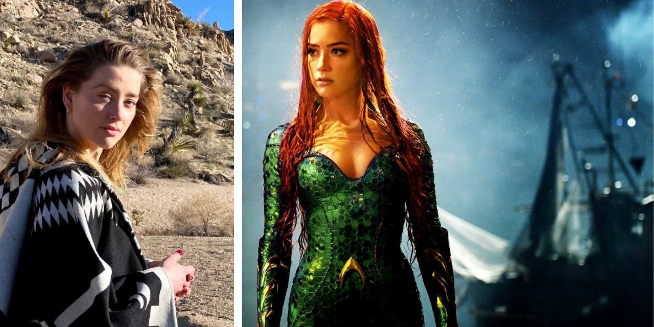 Amber Heard'ün Aquaman serisindeki rolünün devamıyla ilgili sorular, yanıtını fragmanda buldu