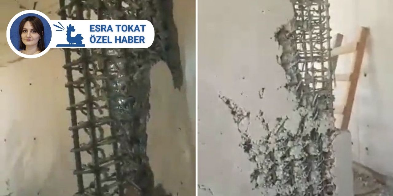 Adıyaman’da deprem konutunun duvarlarından beton dökülmüştü: Yüklenici firma AKP'nin gözdelerinden