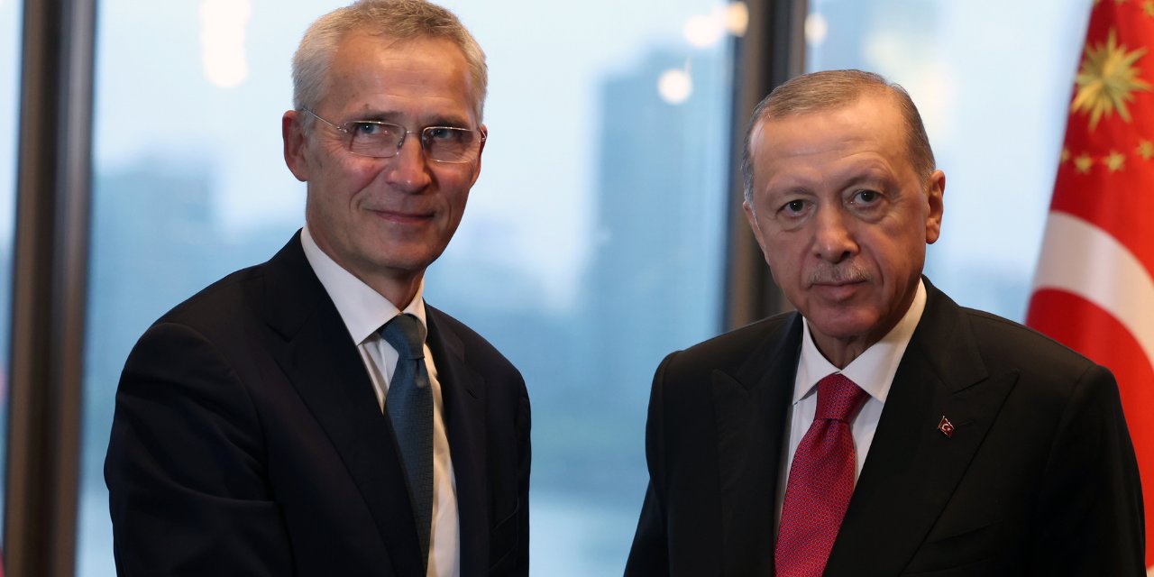 Cumhurbaşkanı Erdoğan, NATO Genel Sekreteri Stoltenberg ile bir araya geldi
