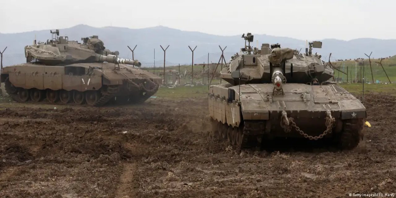 İsrail Golan Tepeleri'nden Suriye'yi vurdu