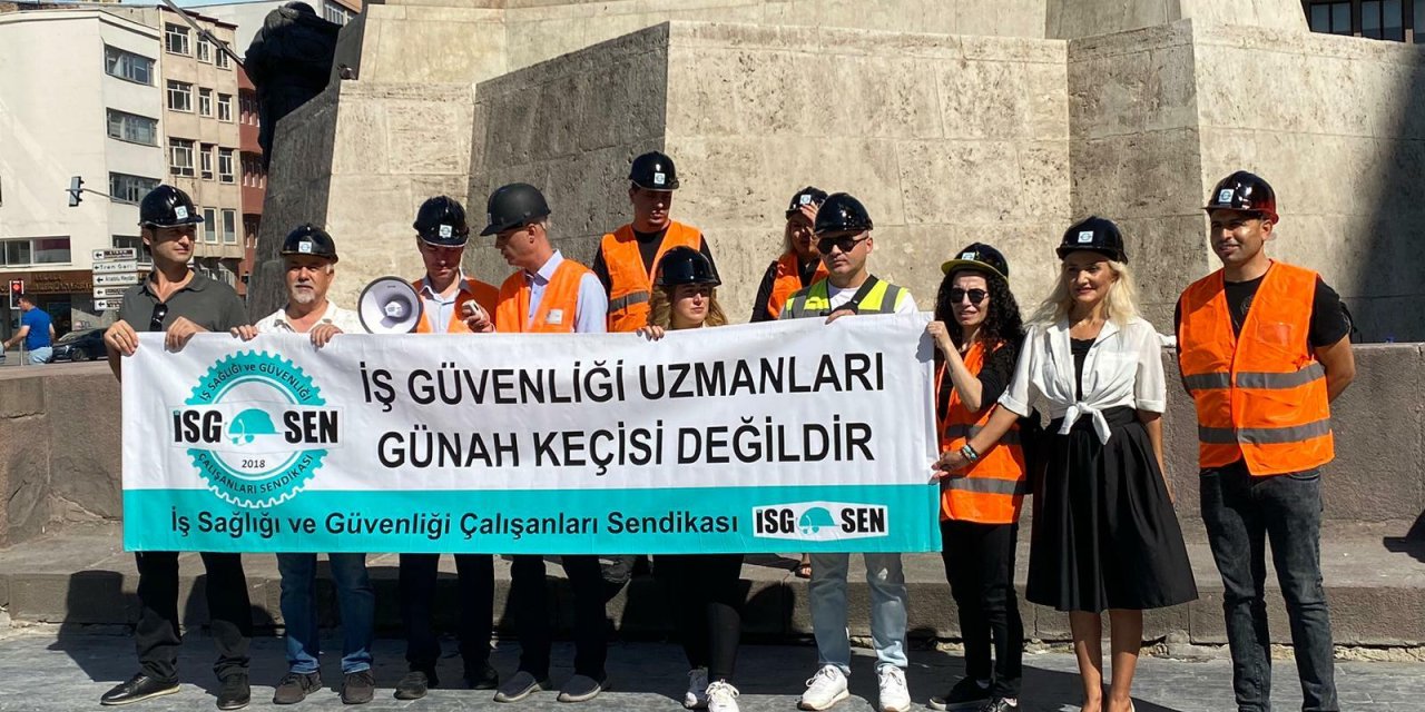 İş güvenliği uzmanları Ankara'da bir araya geldi: İş kazalarının sebebi hırslı işverenlerdir