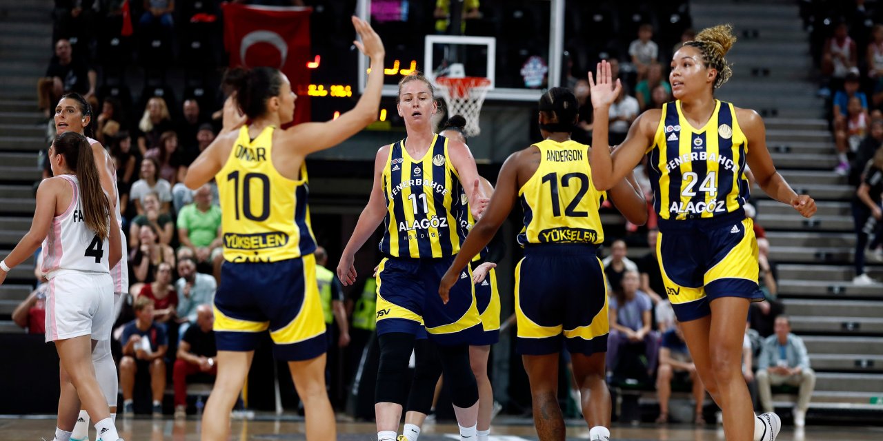 Fenerbahçe, Kadın Basketbol'da, Avrupa Süper Kupa şampiyonu oldu