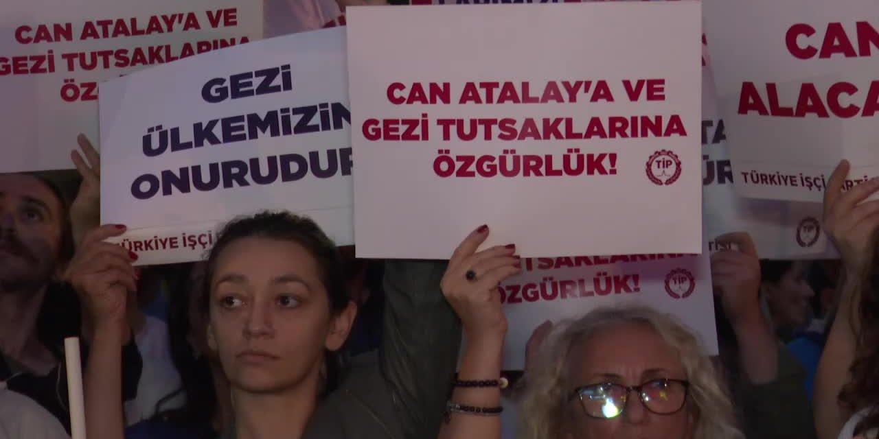 TİP, Ankara'da Gezi kararını protesto etti: Açıkça diyorlar ki; Anayasayı tanımıyoruz