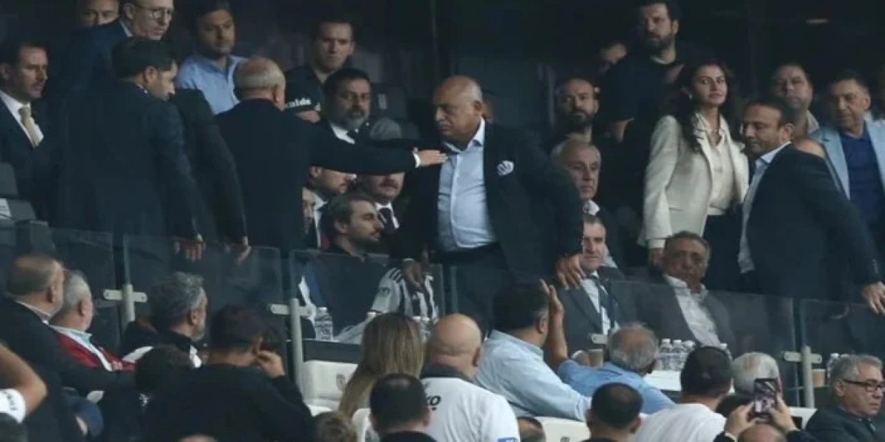 TFF Başkanı Büyükekşi, Beşiktaş taraftarının protestoları sonrası stadı terk etti