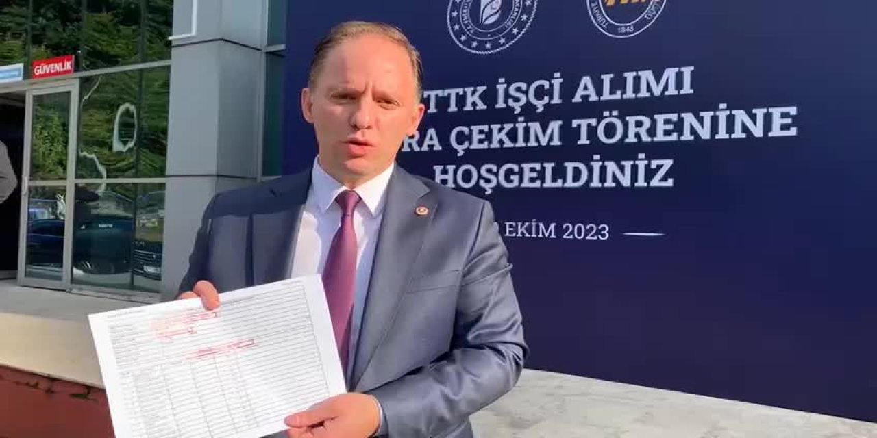 Zonguldak'ta 1500 kişilik işe alım kurasına 26 bin başvuru