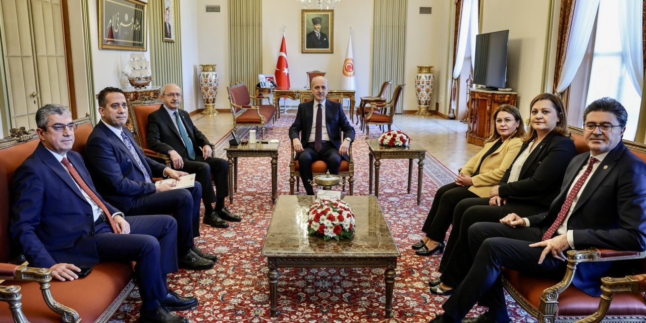 Kılıçdaroğlu, TBMM Başkanı Kurtulmuş ile görüşmesinin detaylarını anlattı