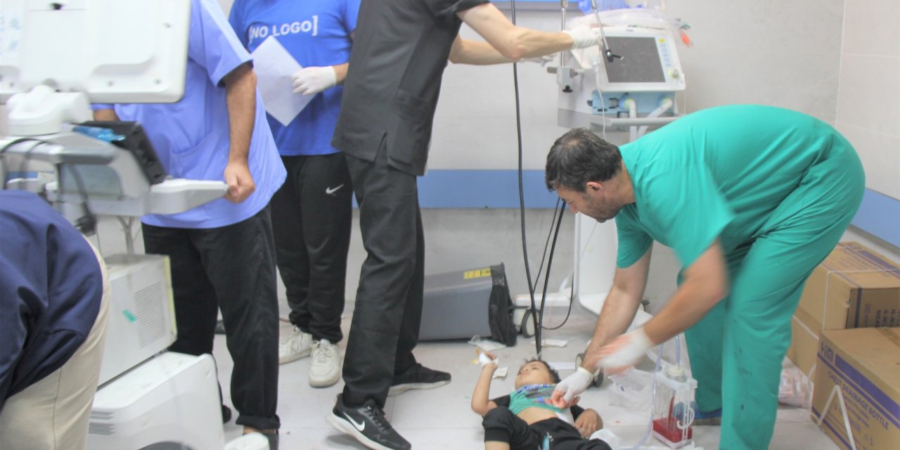 Kudüs Hastanesi çevresi bombalandı | 14 bin kişi tehlike altında