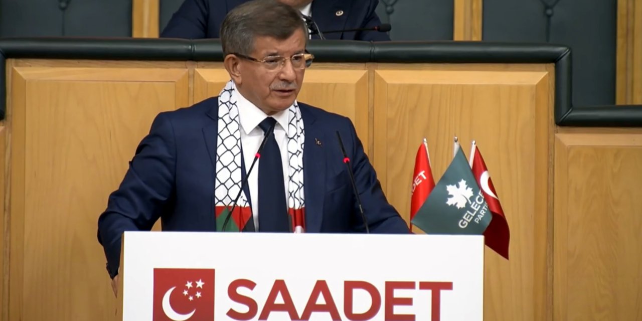 Davutoğlu, Erdoğan'ı övdü, 'Ey İsrail' diye seslenmesini istedi: Ben bir lider tanıdım...