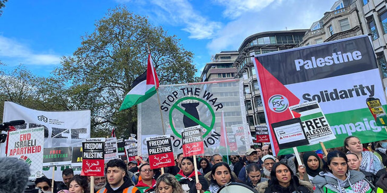 İngiltere İçişleri Bakanı "nehirden denize, Filistin özgür olacak" sloganını 'Antisemitik' buldu