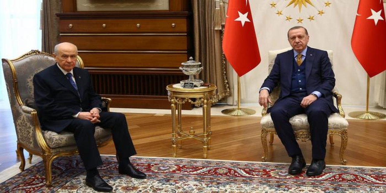Erdoğan ile Bahçeli arasında kritik görüşme