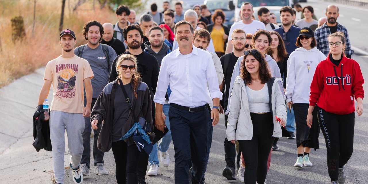 Erkan Baş, ‘Özgürlük Yürüyüşü’nün 26. gününde: Türkiye'yi el birliğiyle genç mezarlığına çevirdiniz