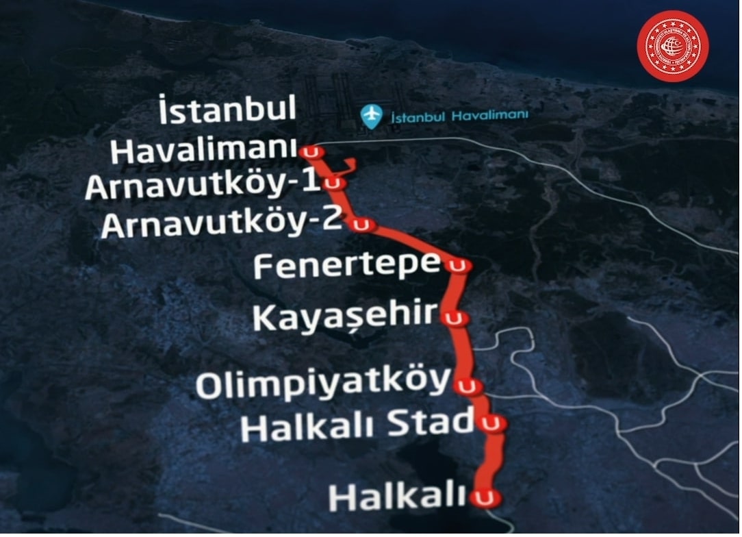 Halkalı- İstanbul Havalimanı Metro Hattı'nın açılış tarihi belli oldu