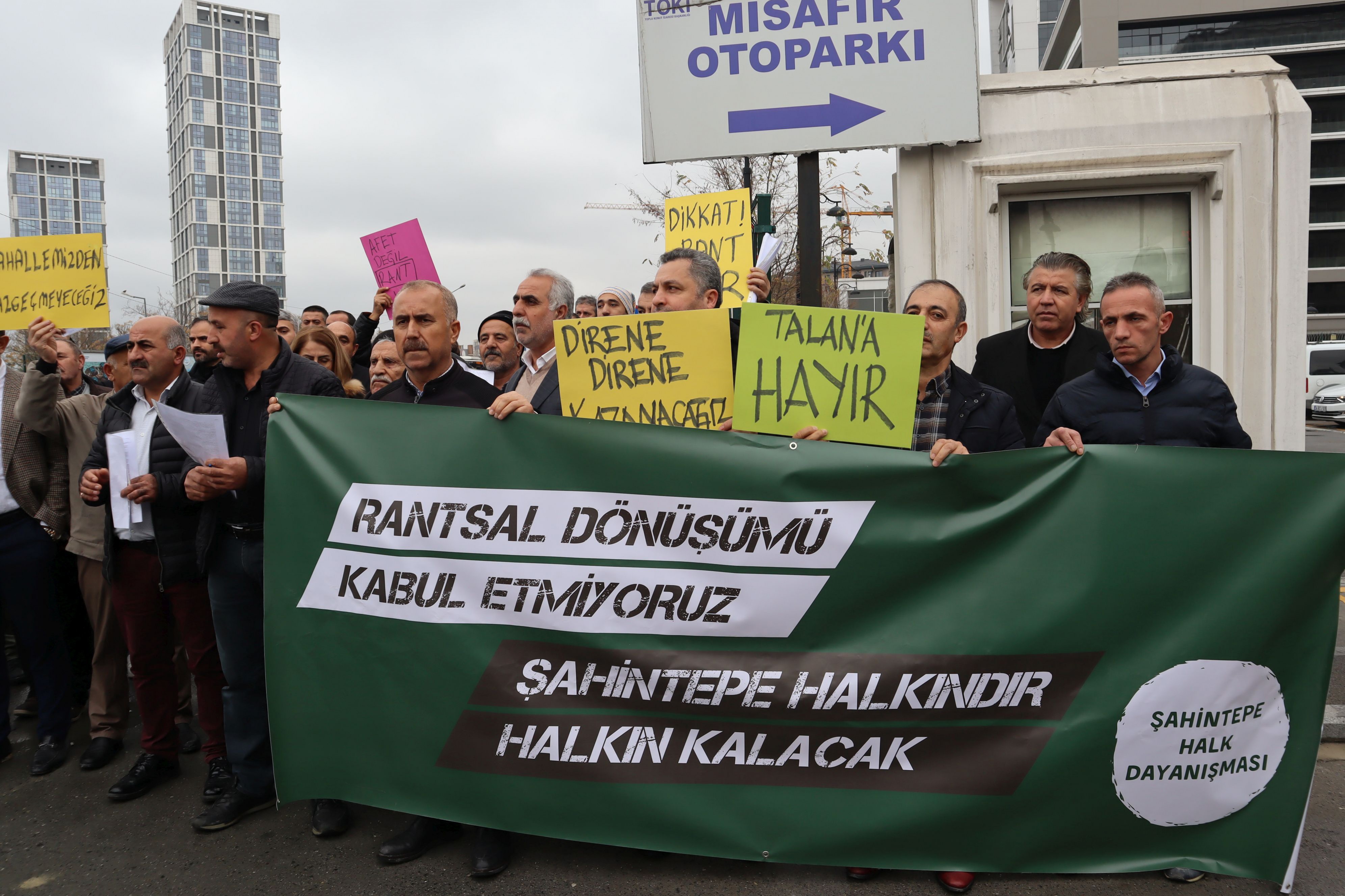 Başakşehir'de kentsel dönüşüme tepki gösteren mahalleliler ifadeye çağrıldı