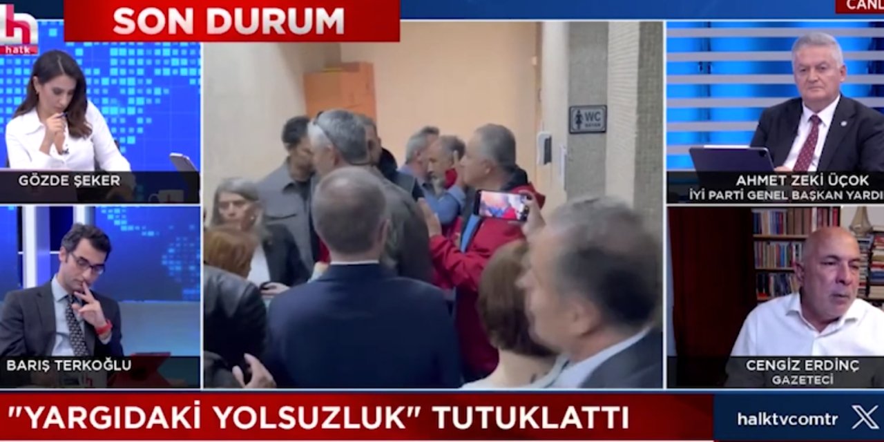 Gözaltına alınan Cengiz Erdinç canlı yayında açıklamıştı: 'Bu gazetecilere gözdağıdır, intikam operasyonudur'