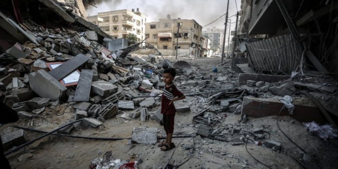 BM: Gazze'deki binaların yarısı yok oldu