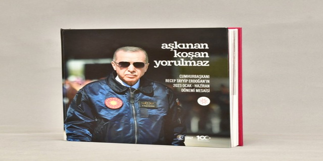İletişim Başkanlığı'ndan Erdoğan kitabı: 'Aşkınan Koşan Yorulmaz'