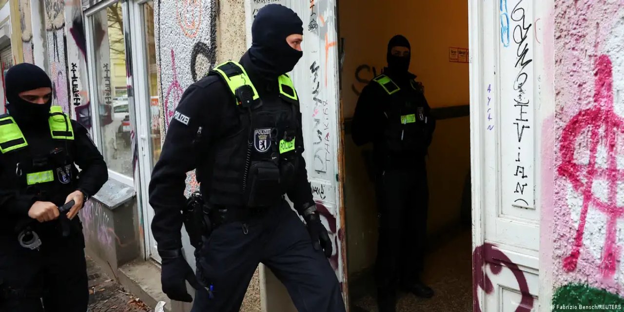 Alman polisinden 15 adrese Hamas baskını
