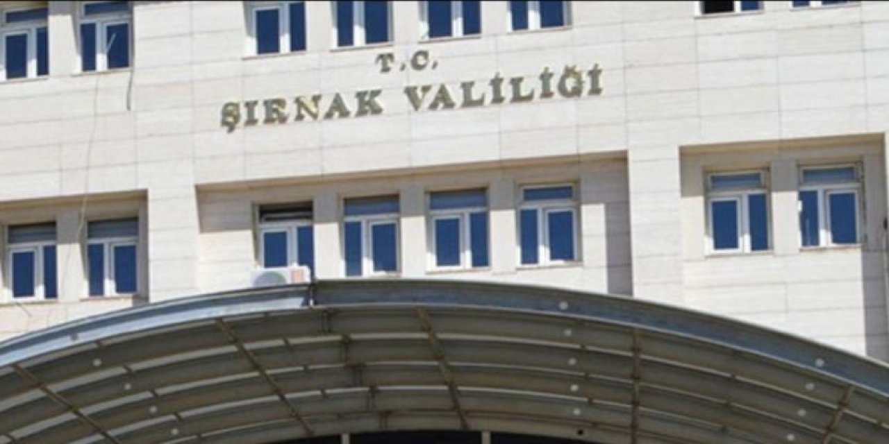 Şırnak'ta bazı alanlar 5 gün süreyle 'özel güvenlik bölgesi' ilan edildi