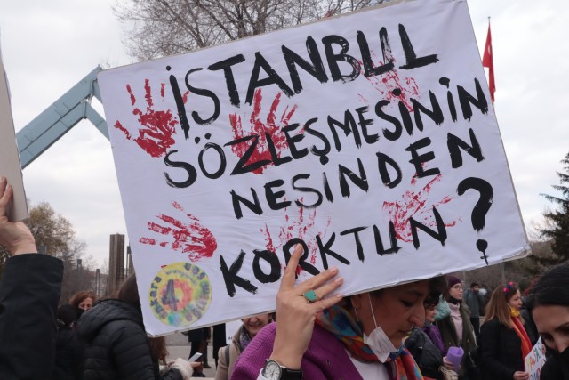 İstanbul Sözleşmesi'nin feshinin iptali yarın Danıştay'da görüşülecek