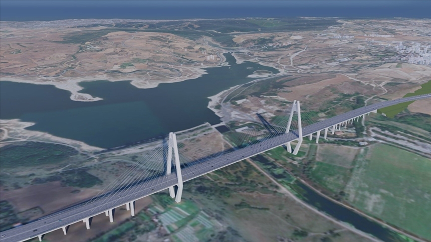 Kanal İstanbul'un ilk köprüsünün detayları belli oldu