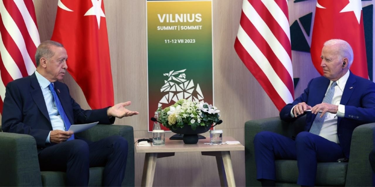 Erdoğan, ABD Başkanı Biden ile görüştü
