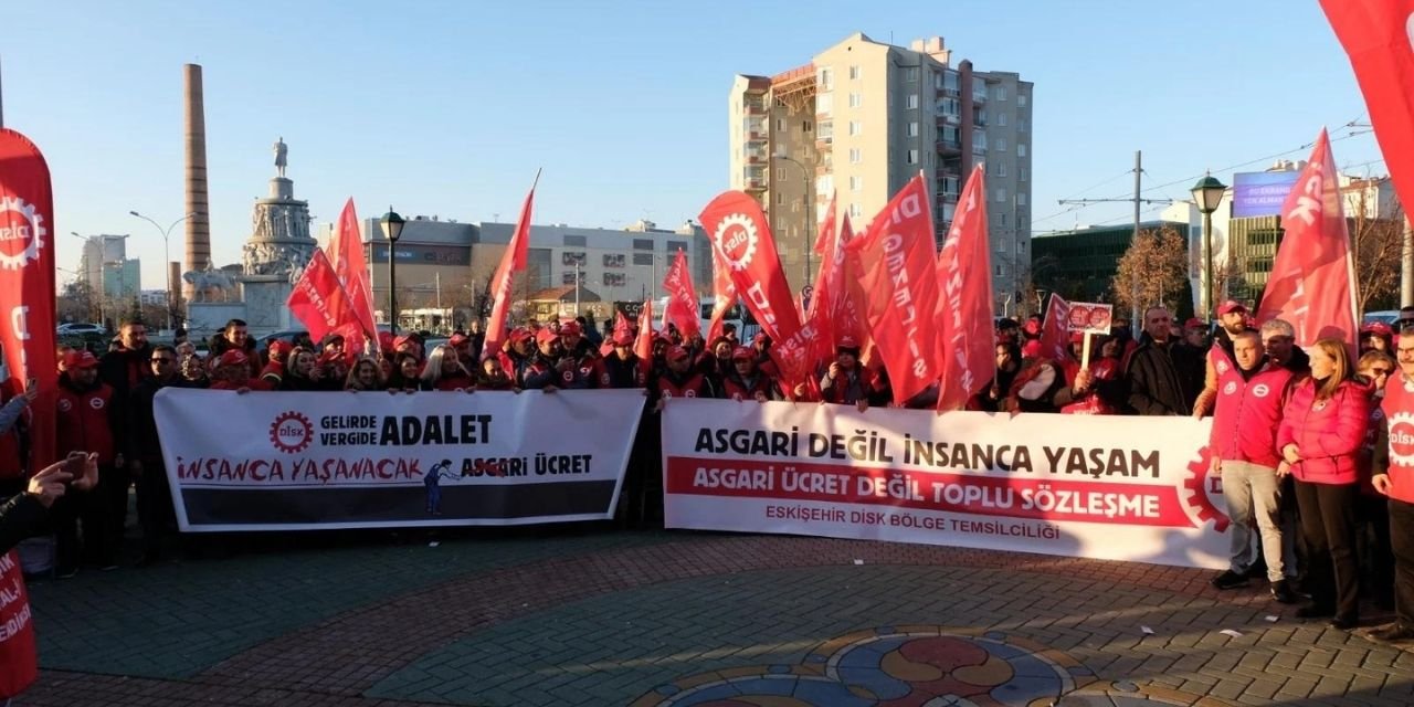 DİSK Genel Başkanı Çerkezoğlu: Asgari ücret açlık sınırının altında kaldı