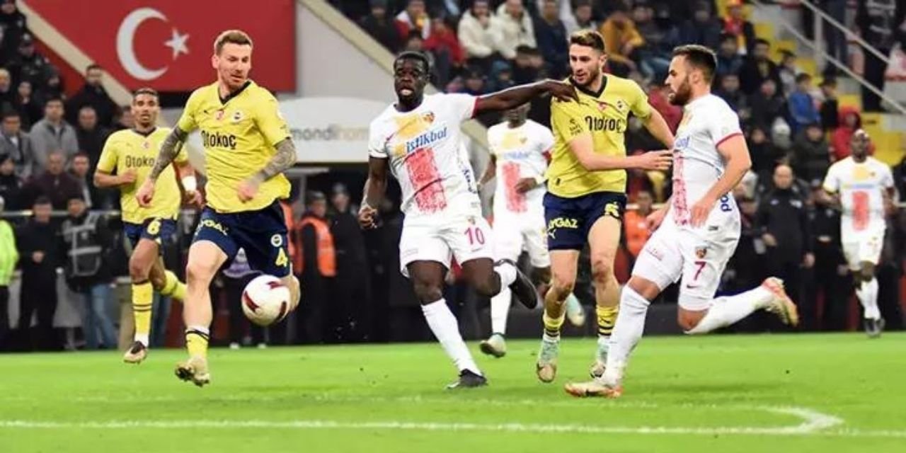 Kayserispor serisi sona erdi... Fenerbahçe'ye 3-4 mağlup oldu