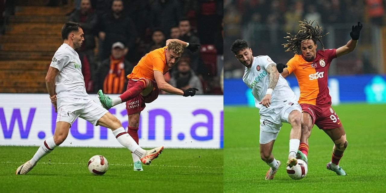 Galatasaray Karagümrük mücadelesinden galip ayrıldı: 1-0